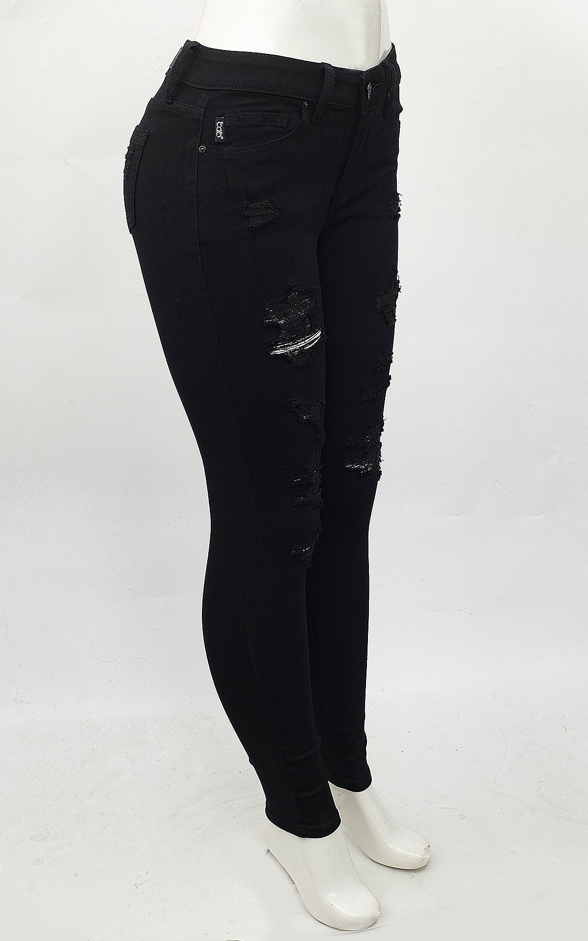 BP561 BLACK DISTRESSED-WSP/7.00-PKG/12-SIZE/3.5.7x2.9x2.11x2.13x2.15.17