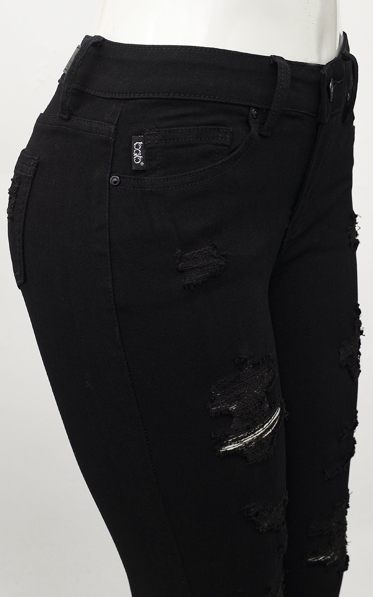BP561 BLACK DISTRESSED-WSP/7.00-PKG/12-SIZE/3.5.7x2.9x2.11x2.13x2.15.17