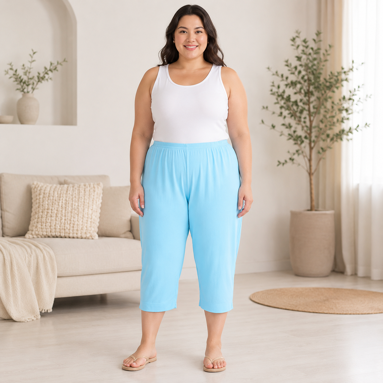 JERSEY-CAPRIS-BLUE
